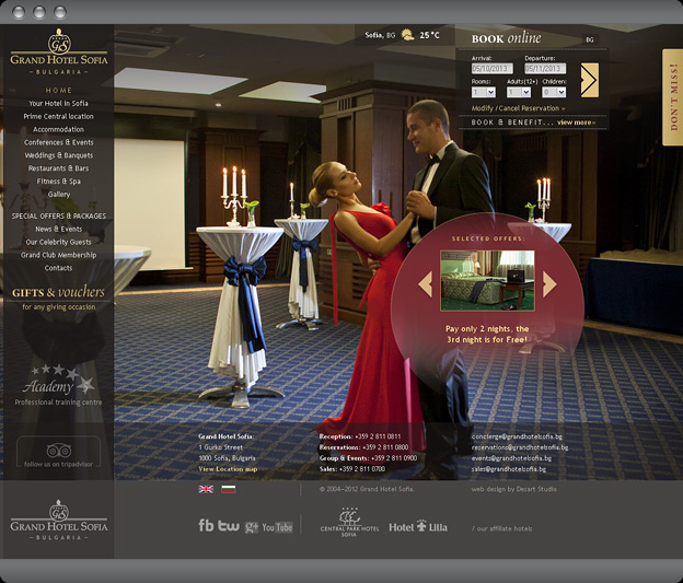 Grand Hotel Sofia