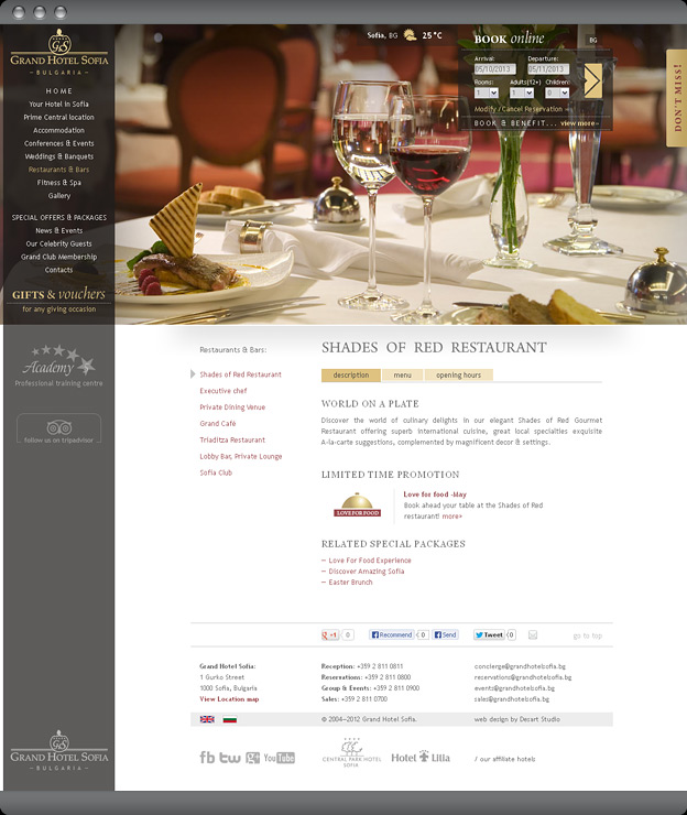 Grand Hotel Sofia