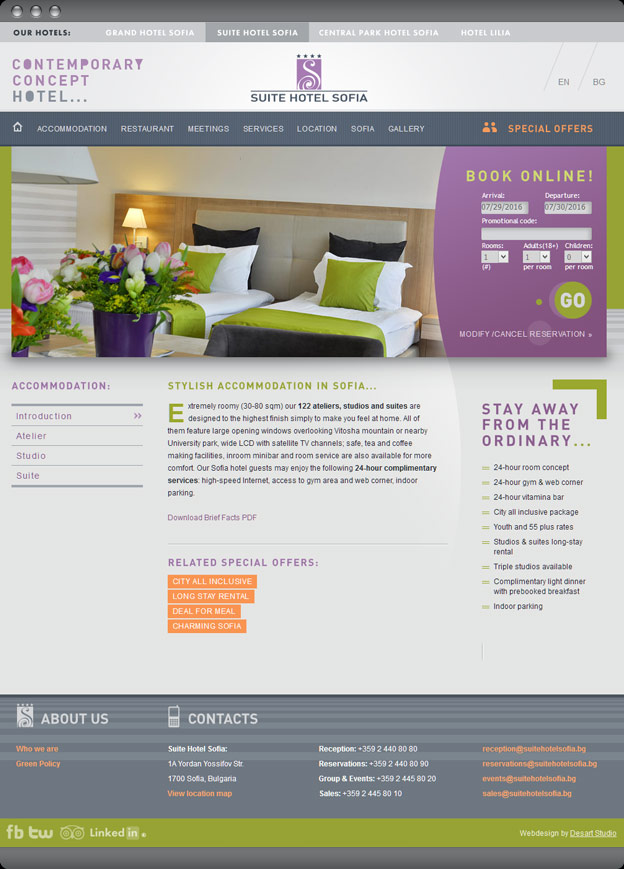 Suite Hotel Sofia